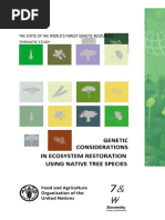 Genetics Plants Afforestation