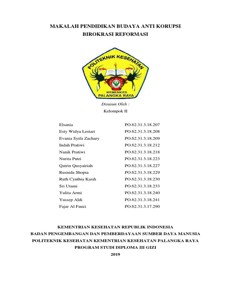 Contoh Makalah Reformasi Birokrasi Di In