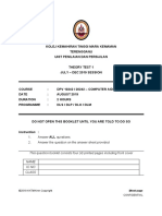 0001 JD19 - CAD - Practical Test 1