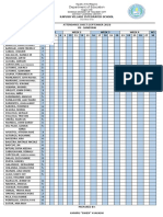 Attendance Sheet