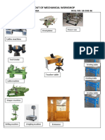 Layout of Mechanical Workshop