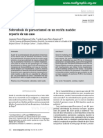 Sobredosis de paracetamol en recién nacido: reporte de caso