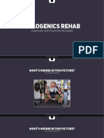 Mylogenics Rehab - Personal Trainer Opleiding OVERLOAD WORLDWIDE