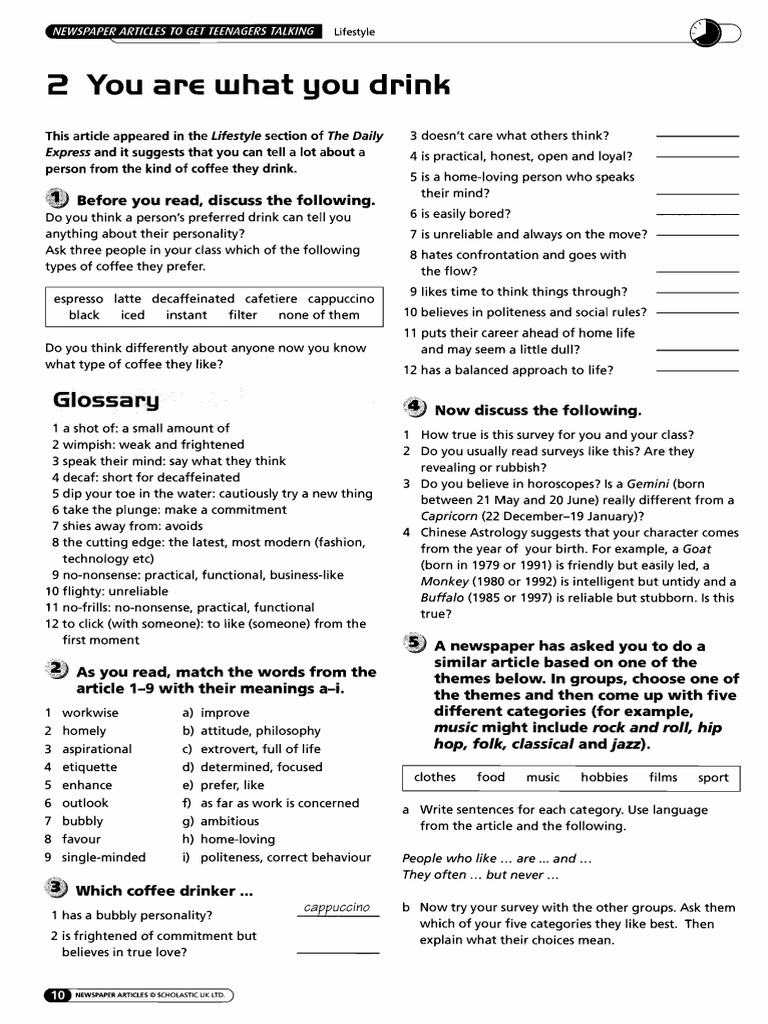 Newspaper Articles For Teenagers Páginas 11 12 | PDF