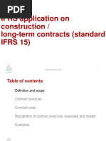 IFRS Construction Contracts