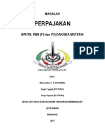 Kelompok 3 - BPHTB, PBB (p2 Dan p3), Bea Materai - Maranatha, Pajar Taopik, Asep Sopian