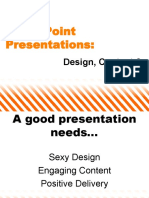 Powerpoint Presentations:: Design, Content & Delivery