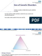 Classification of Genetic Disorders