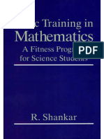Basic Training in Mathematics - Fitness Program For Science Students PDF