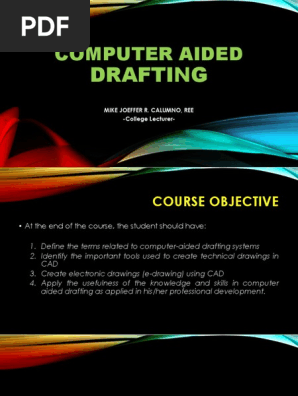 Computer Aided Drafting