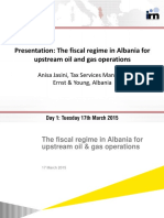 The Fiscal Regime in Albania For Upstrea PDF