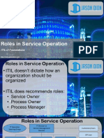 Roles in Service Operations