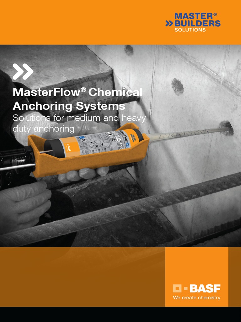 MasterFlow An Brochure Final | PDF | Epoxy | Concrete