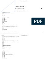 Basic Arithmetic Mcqs Set 1