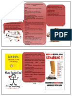 Leaflet Bahaya Asap Rokok