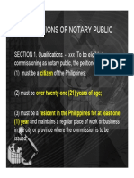 Rules On Notarial Practice