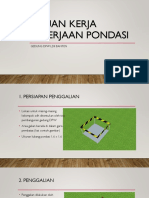 Acuan Kerja Pondasi