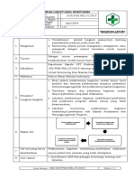 Tindak Lanjut Hasil Monitoring: No. Dokumen: No. Revisi: - Tanggal Terbit: April 2019 Halaman: 1/2