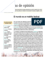 Columna de Opinión 8to