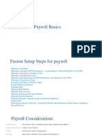 Oracle Fusion HCM Payroll Basics