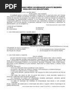 Simulado Dos Descritores - 2º Período 2019