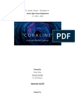 "Coraline": A Novella by Neil Gaiman