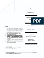 CON4335 Structural Analysis B PastPaper 2013