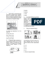 Prueba Ciencias Naturales 5