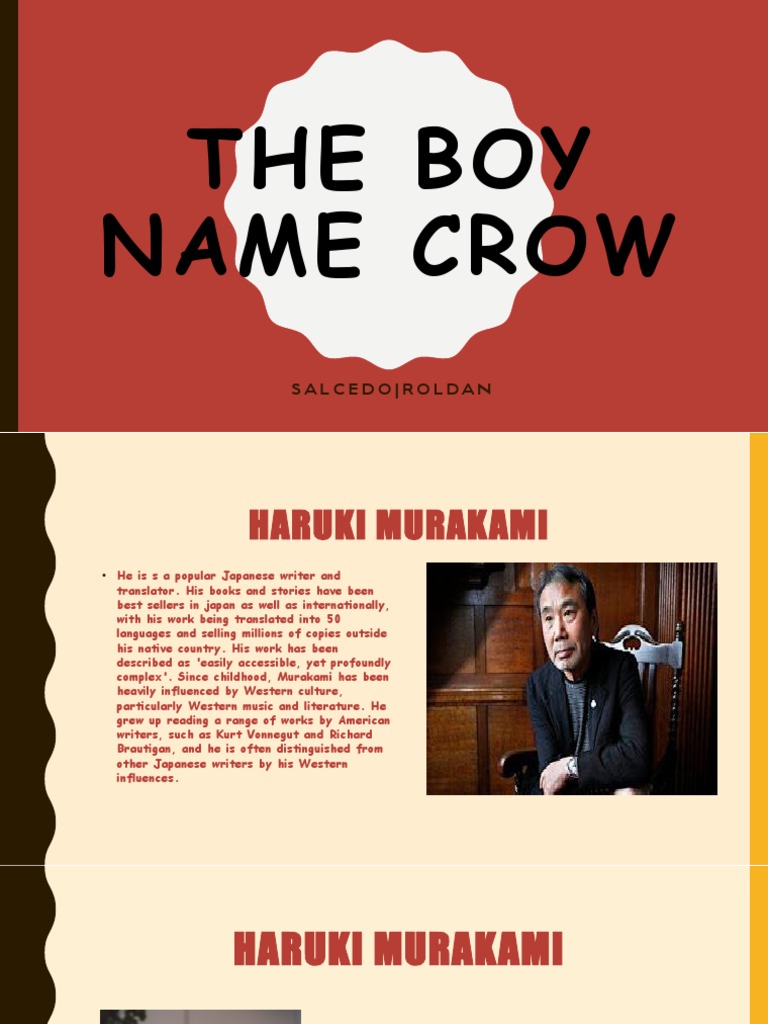 The Boy Named Crow PDF