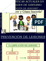 1 - Prevención de Lesiones en Gimnasios - Alumnos