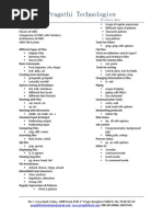 Shell Scripting