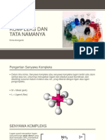 SENYAWA Kompleks Dan Tata Namanya