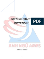 Listening Practice Through Dictation 1