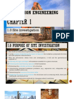 Chapter 1 Site Investigation