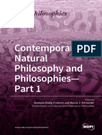 Contemporary Natural Philosophy and Philosophies - Part1