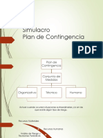 Simulacro Plan de Contingencia