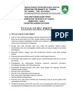 Tugas Pokok Guru Piket N