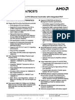 Data Sheet - AMD PCnet-FAST III Ethernet Controller