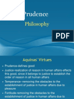 Aquinas' Virtue of Prudence and Adaptability