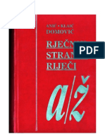 Anic, Klaic, Domovic - Rjecnik Stranih Rijeci