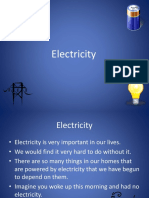 Importance of Electricity