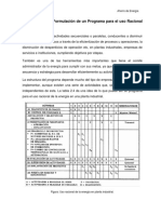 3.3 Planeación Y Formulación de Un Programa para El Uso Racional de La Energía