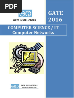 Computer Science / It Computer Networks: Gate 2016