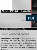 Maintenance Strategy PDF
