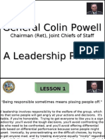 Colin Powell's Leadership Lessons