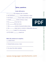 Presente Simple Mio PDF