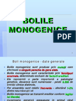  Boli Monogenice