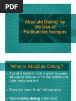 Radiometric Dating