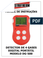 Manual Detector de Gases