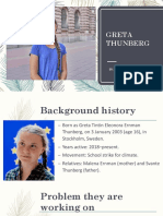 Greta Thunberg: by John Alex and Tushar Mistry